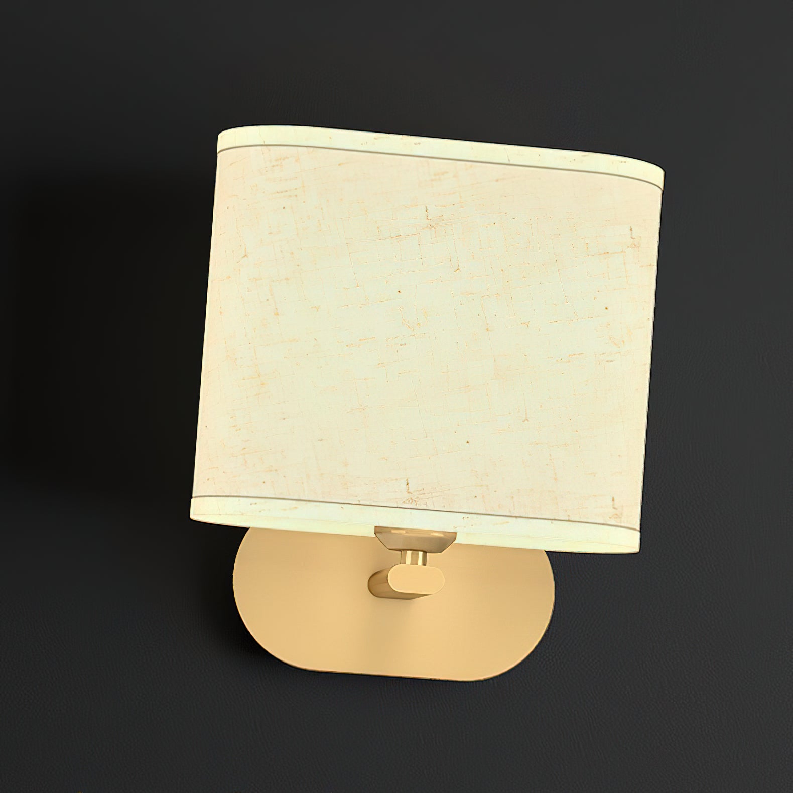 Myth Applique Murale Laiton Tissu Moderne Salon - Neutralighting