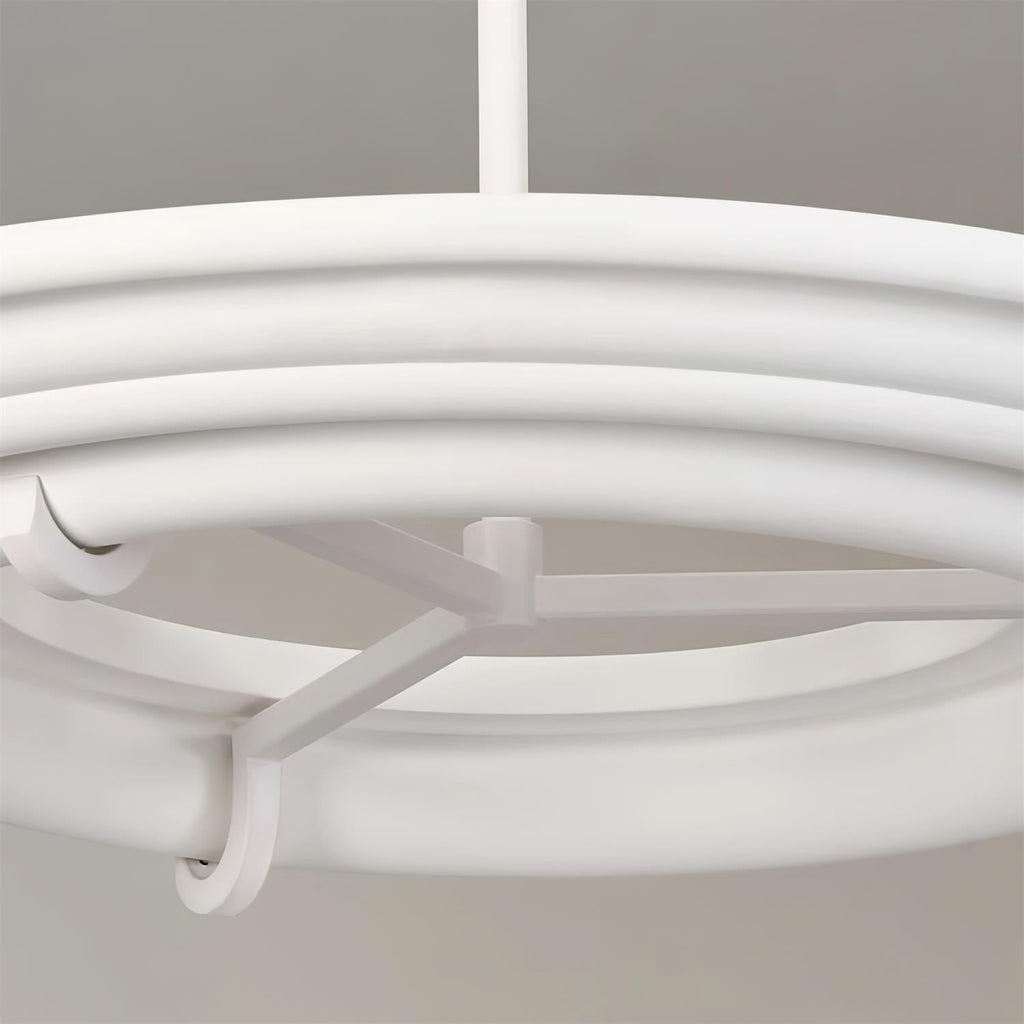 Ellie Lustre Plâtre Circulaire Artistique - Neutralighting