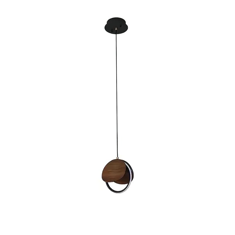 Avvelen Géométrique Bois Pendentif Lumière - Neutralighting
