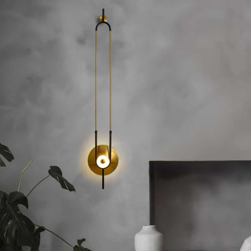 Ivory Lampe Murale Anneau Moderne en Marbre - Neutralighting