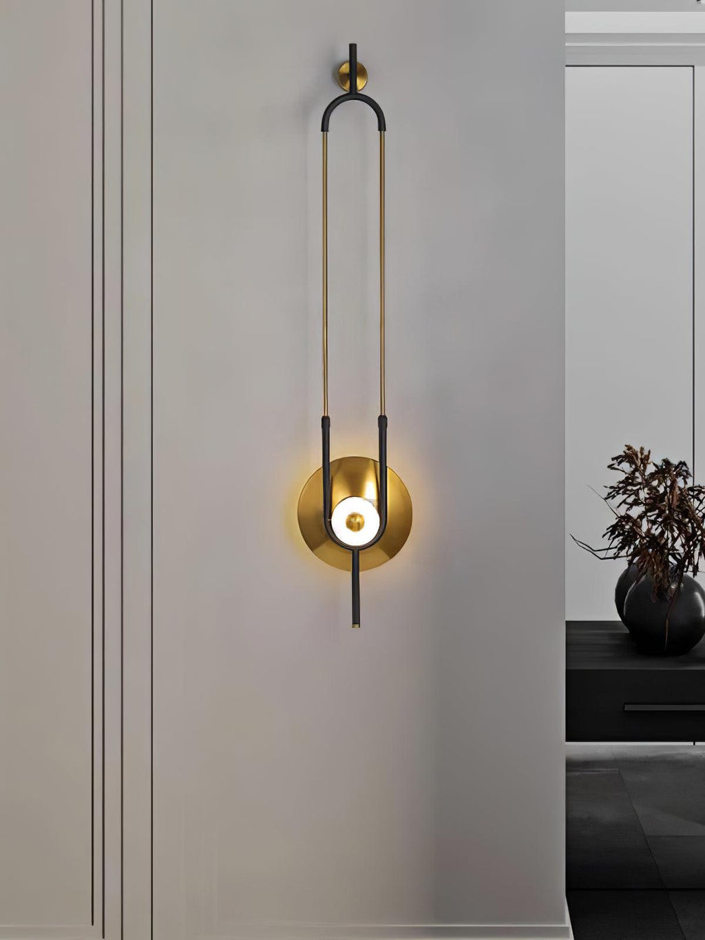 Ivory Lampe Murale Anneau Moderne en Marbre - Neutralighting