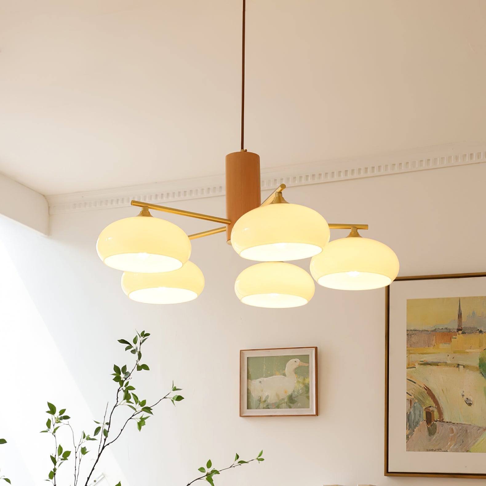 Candy Lustres en Verre en Forme de Kaki - Neutralighting