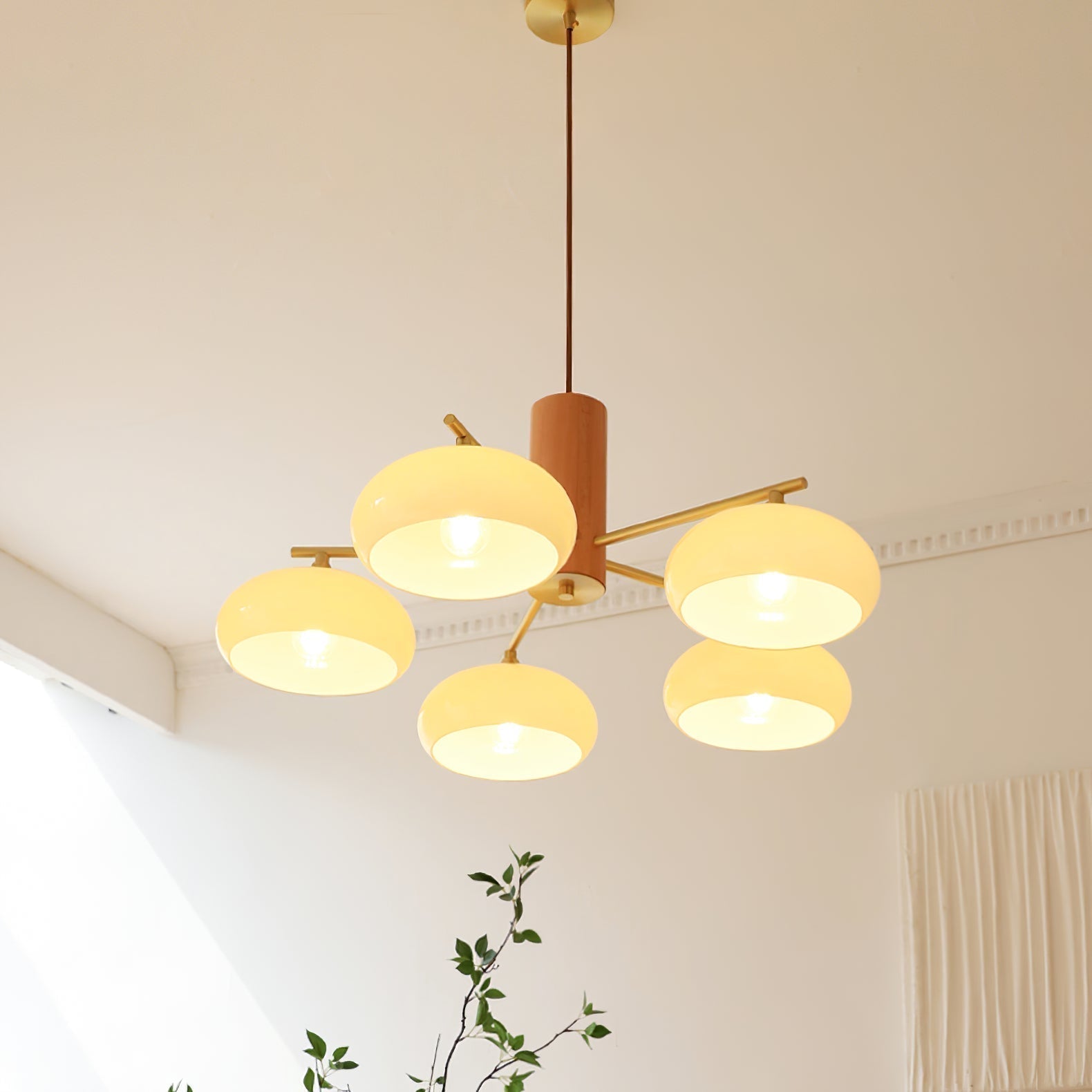 Candy Lustres en Verre en Forme de Kaki - Neutralighting