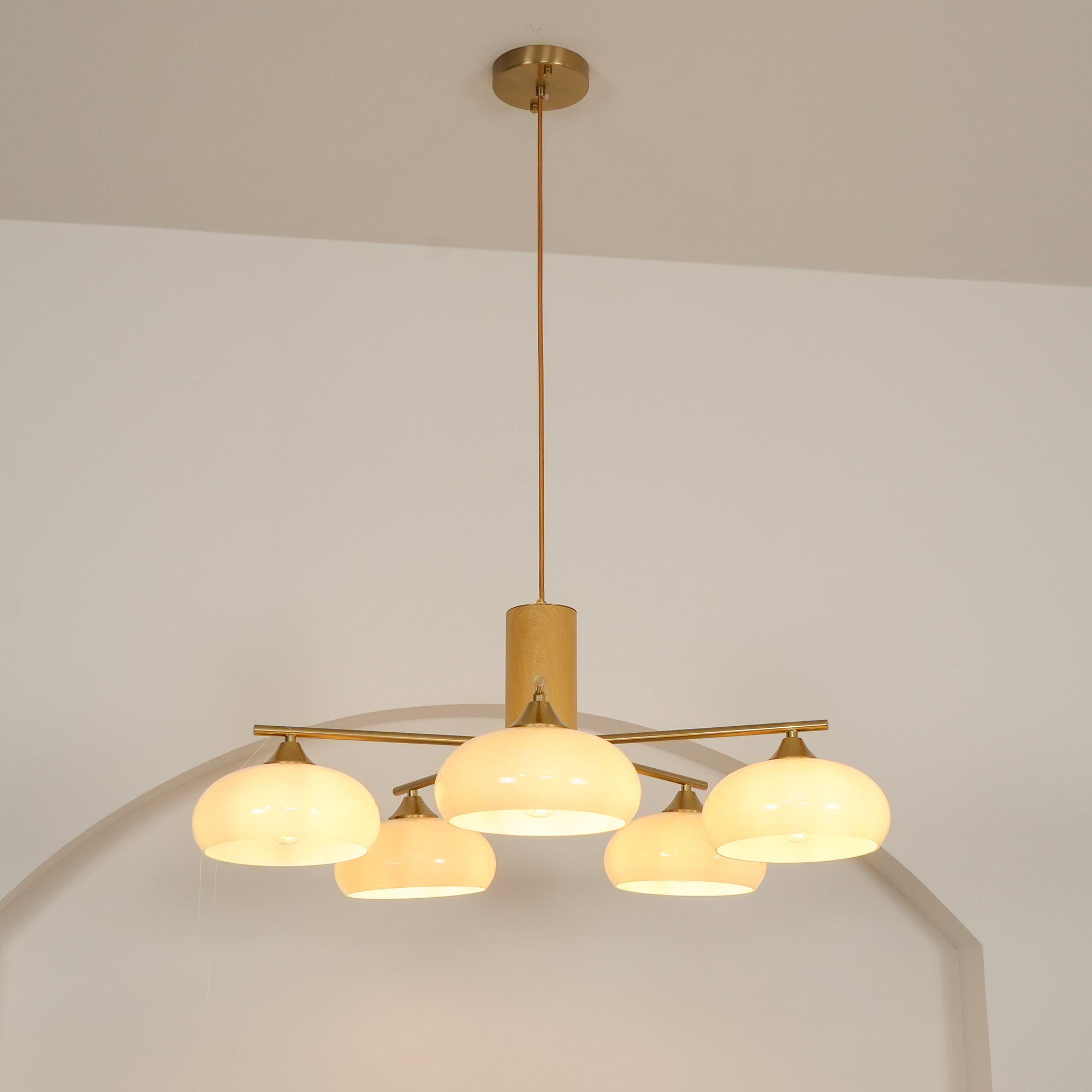 Candy Lustres en Verre en Forme de Kaki - Neutralighting
