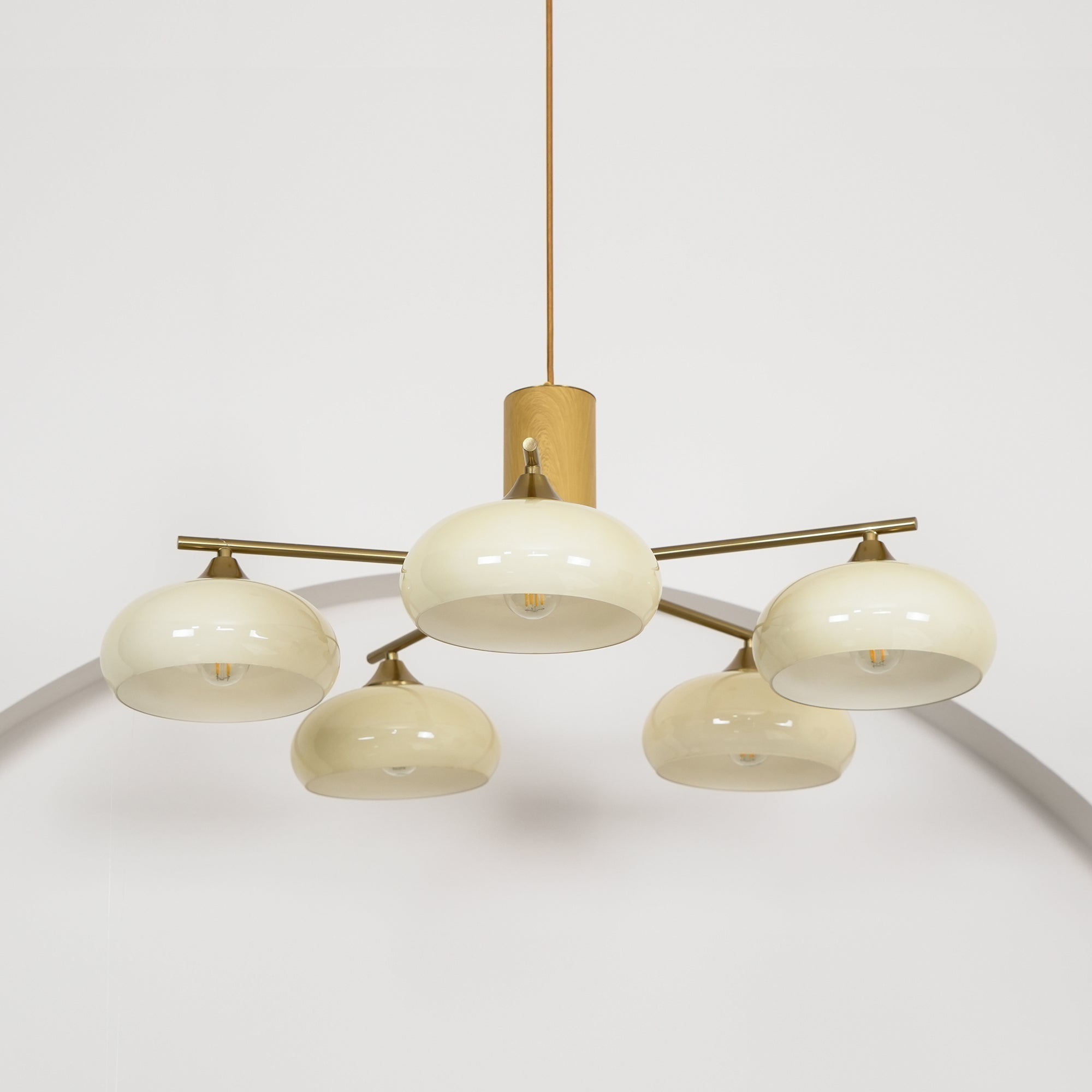 Candy Lustres en Verre en Forme de Kaki - Neutralighting