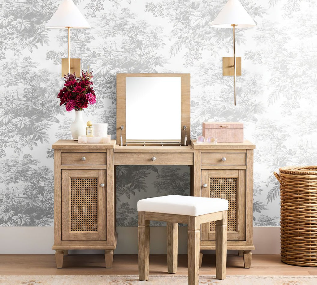 Ulveleth Applique Murale Industrielle Vintage en Tissu - Neutralighting