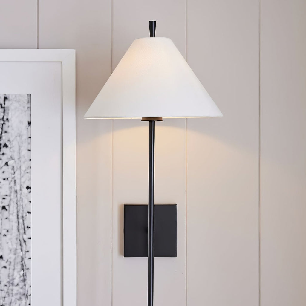 Ulveleth Applique Murale Industrielle Vintage en Tissu - Neutralighting