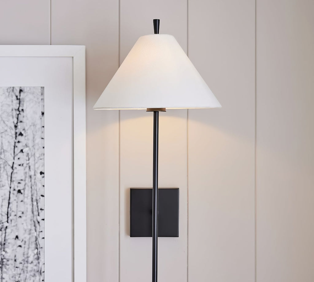 Ulveleth Applique Murale Industrielle Vintage en Tissu - Neutralighting
