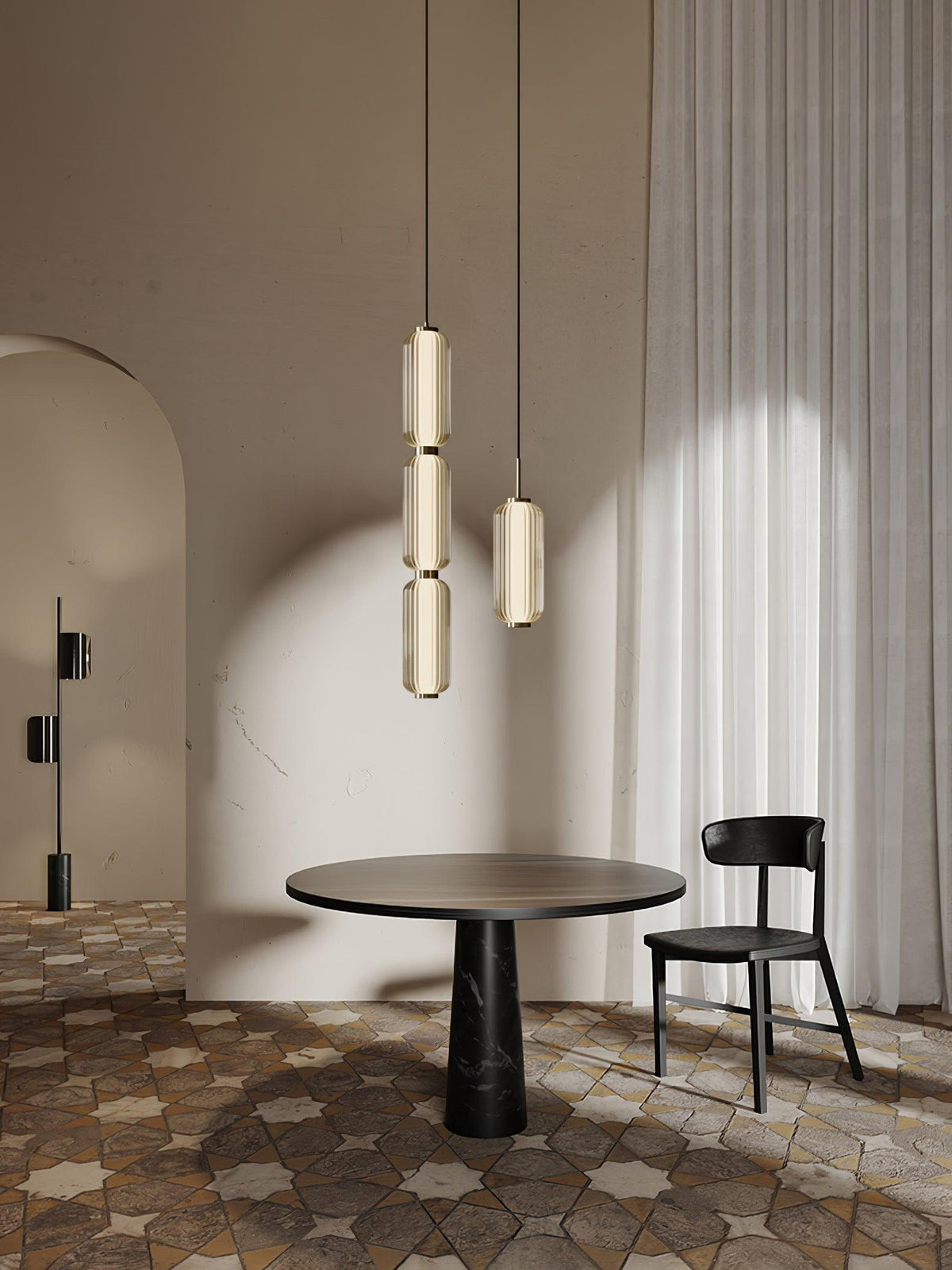 Cylindra Lampe Pendante en Verre Moderne - Neutralighting