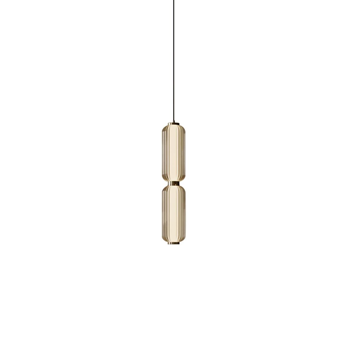 Cylindra Lampe Pendante en Verre Moderne - Neutralighting