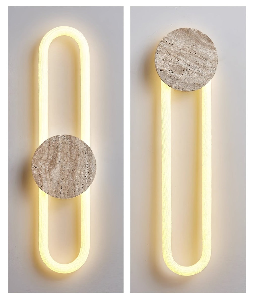 Mysole Applique Murale Travertin - Neutralighting
