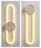 Mysole Applique Murale Travertin - Neutralighting