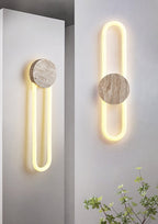 Mysole Applique Murale Travertin - Neutralighting