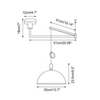 Maribel Lampe Pendante Bras Pivotant - Neutralighting