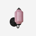 Melvane Applique murale vintage en verre rose - Neutralighting
