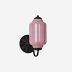 Melvane Applique murale vintage en verre rose - Neutralighting