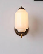 Melvane Applique murale vintage en verre rose - Neutralighting