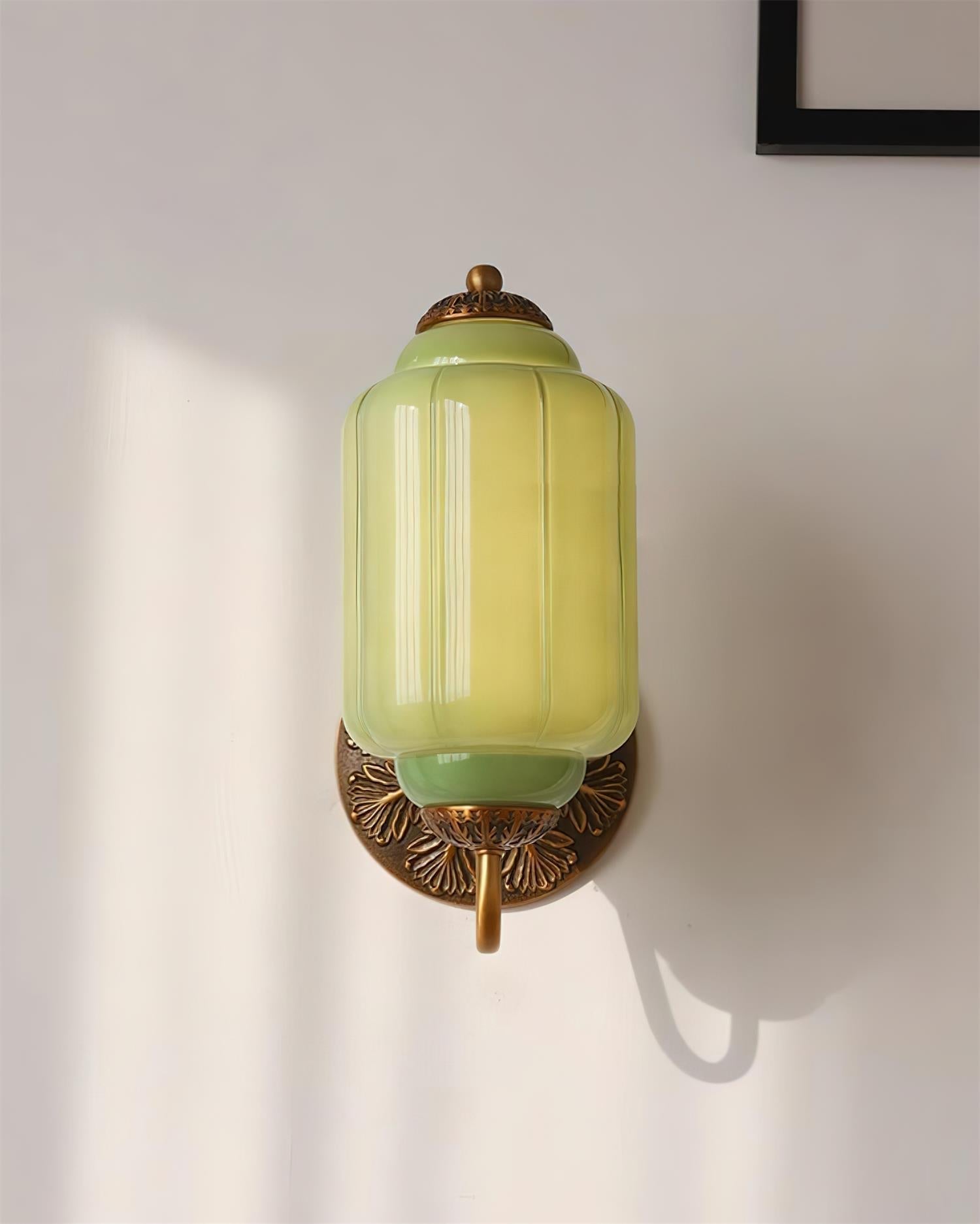 Melvane Applique murale vintage en verre rose - Neutralighting