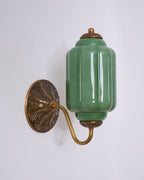 Melvane Applique murale vintage en verre rose - Neutralighting