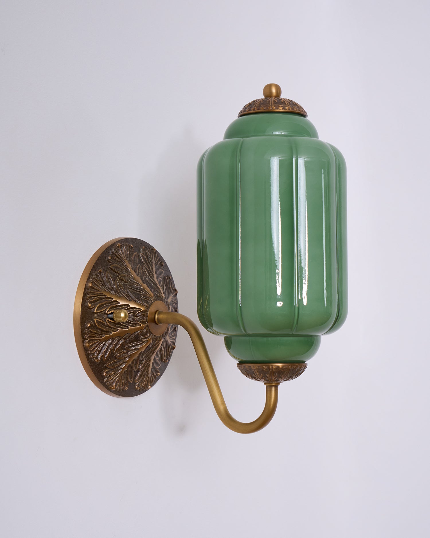 Melvane Applique murale vintage en verre rose - Neutralighting