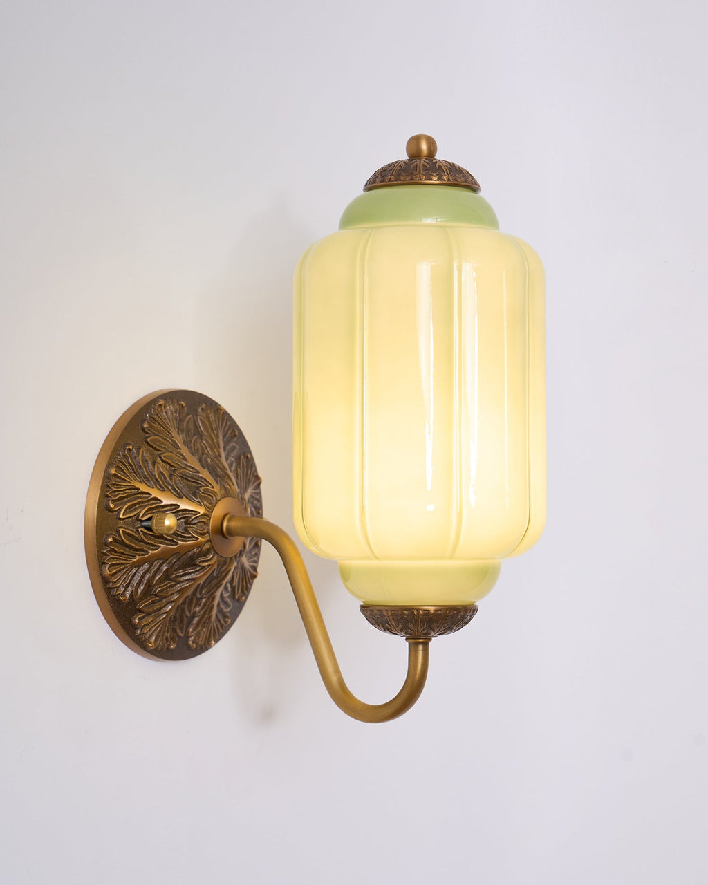 Melvane Applique murale vintage en verre rose - Neutralighting