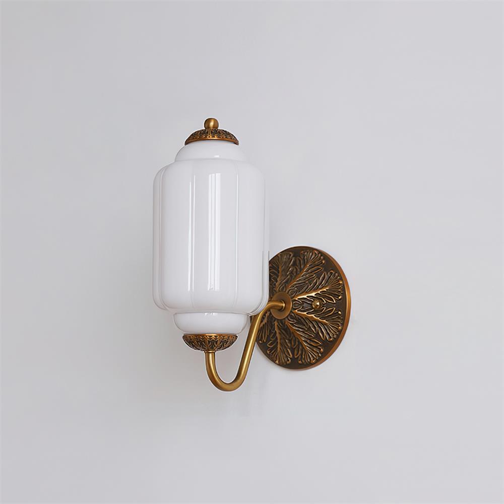 Melvane Applique murale vintage en verre rose - Neutralighting