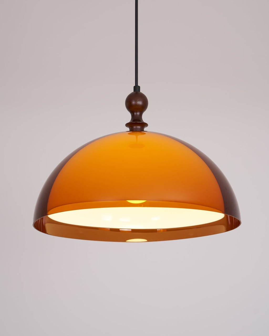 Solven Suspension en forme de dôme en verre ambré - Neutralighting