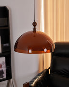 Solven Suspension en forme de dôme en verre ambré - Neutralighting