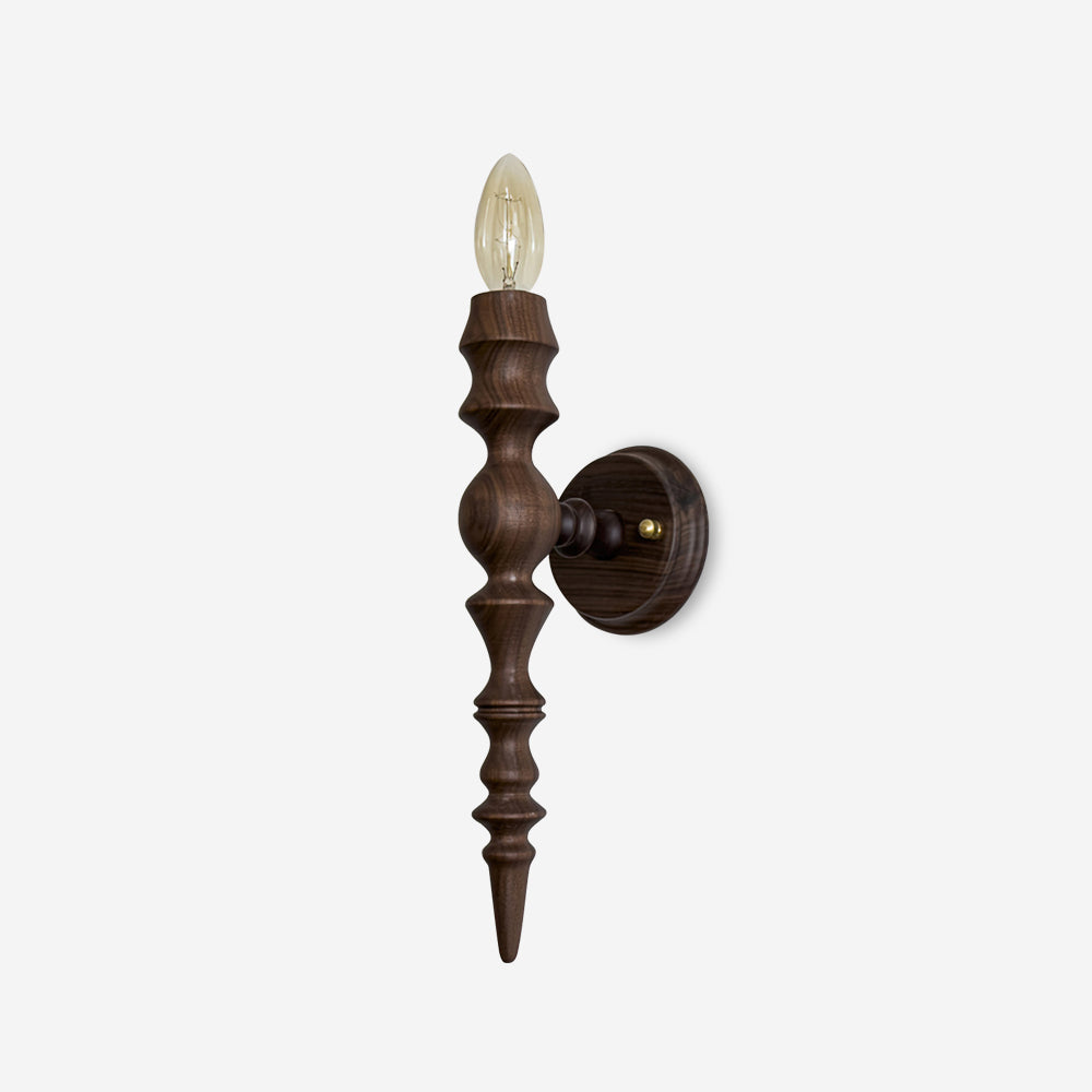 Nove Applique Murale Bois Vintage Moderne - Neutralighting