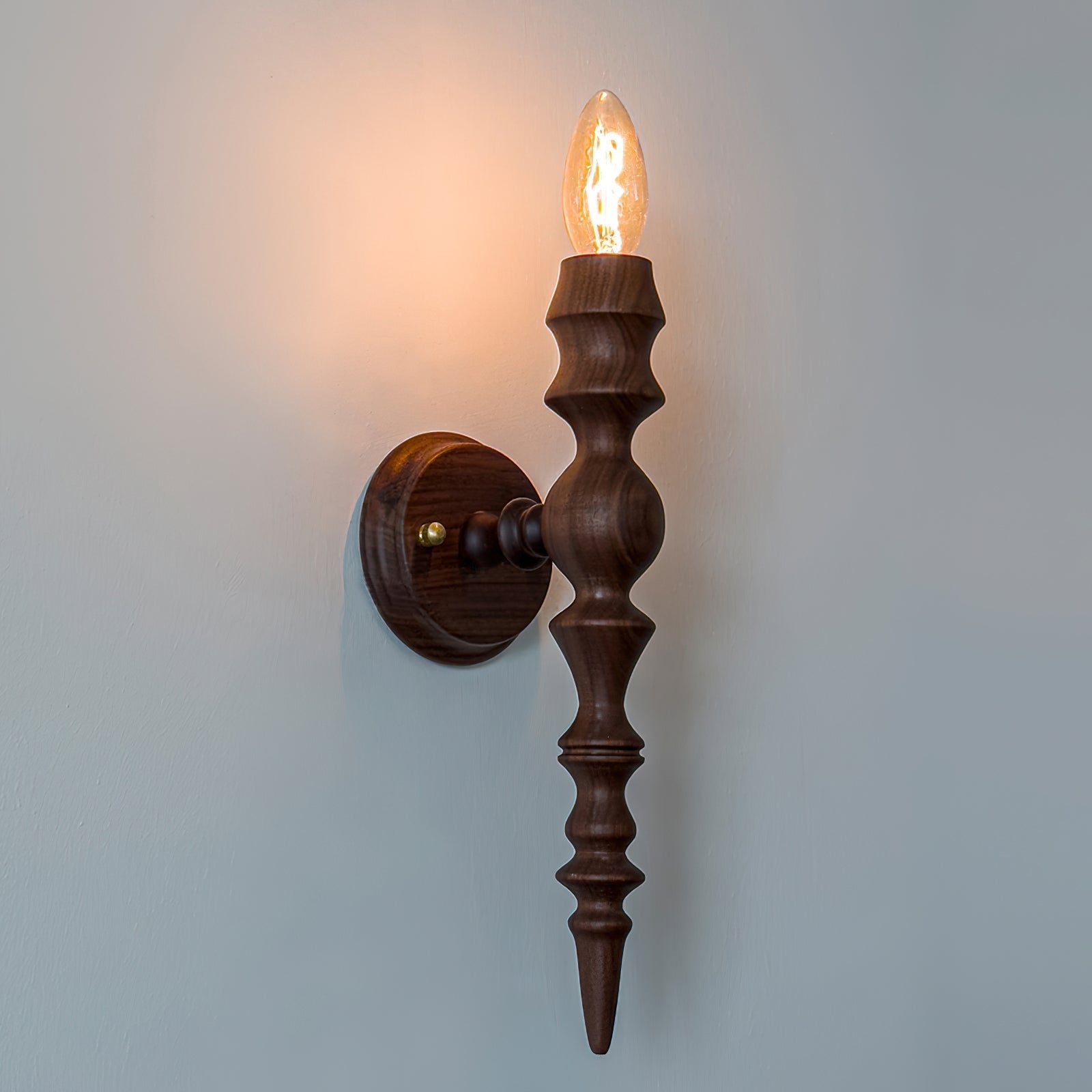 Nove Applique Murale Bois Vintage Moderne - Neutralighting