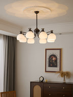 Calaeor Chandelier Premium Élégance en Verre - Neutralighting