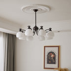 Calaeor Chandelier Premium Élégance en Verre - Neutralighting
