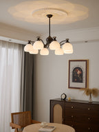 Calaeor Chandelier Premium Élégance en Verre - Neutralighting