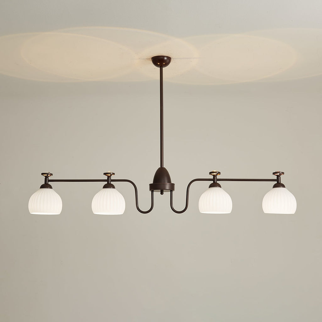Calaeor Chandelier Premium Élégance en Verre - Neutralighting