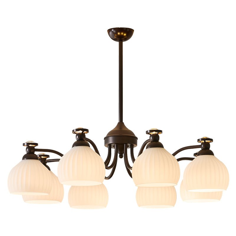Calaeor Chandelier Premium Élégance en Verre - Neutralighting