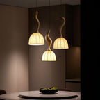Colire Créativité Tordu Bois Suspension Lumière - Neutralighting