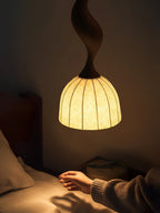 Colire Créativité Tordu Bois Suspension Lumière - Neutralighting