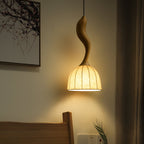 Colire Créativité Tordu Bois Suspension Lumière - Neutralighting
