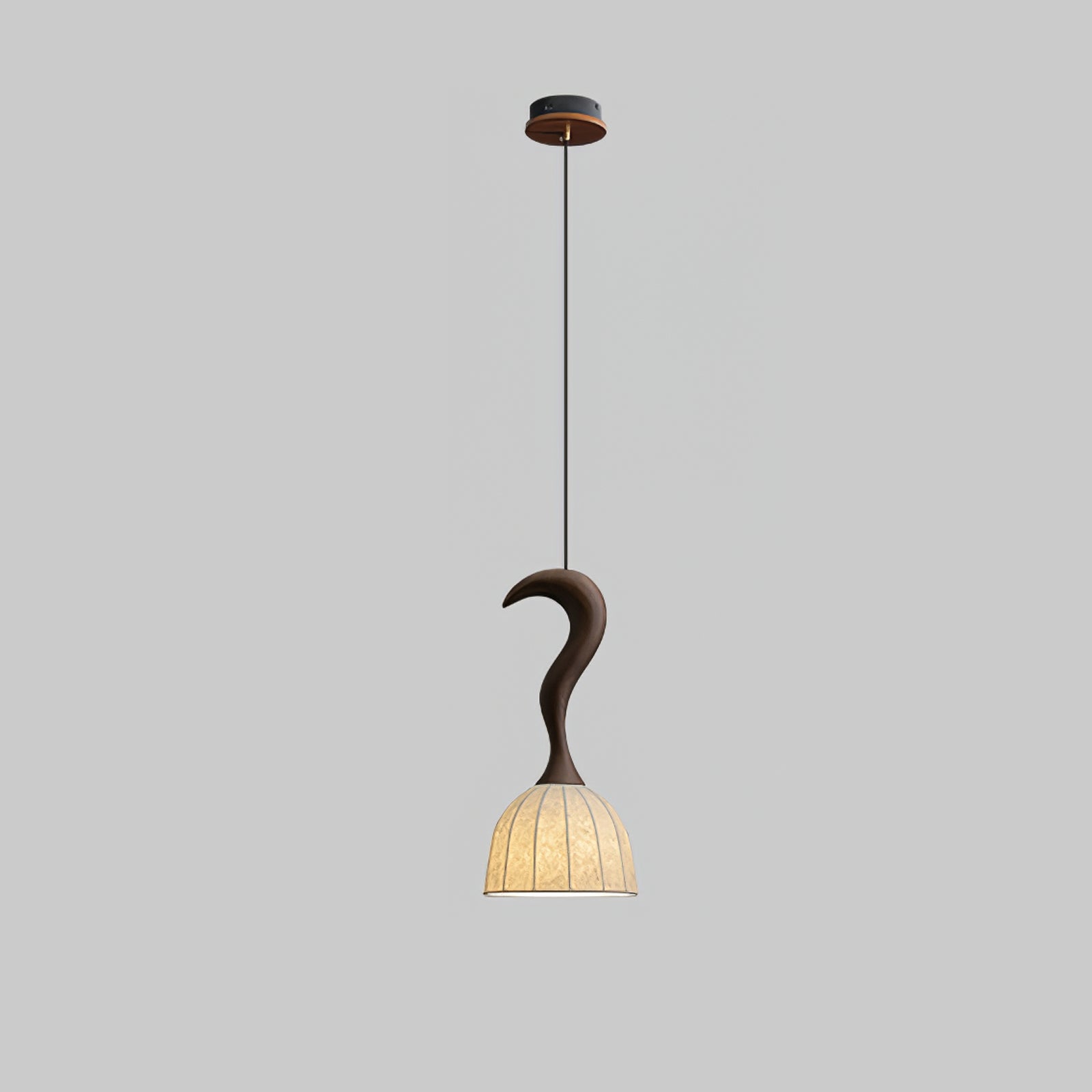 Colire Créativité Tordu Bois Suspension Lumière - Neutralighting
