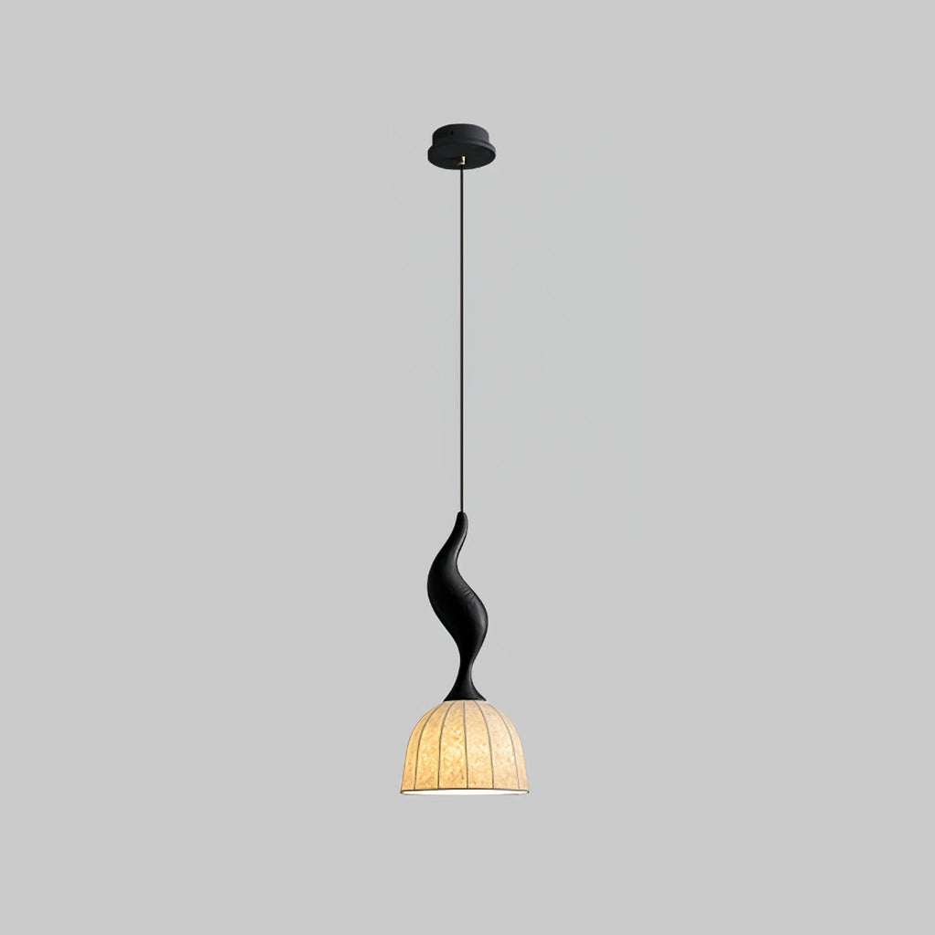 Colire Créativité Tordu Bois Suspension Lumière - Neutralighting