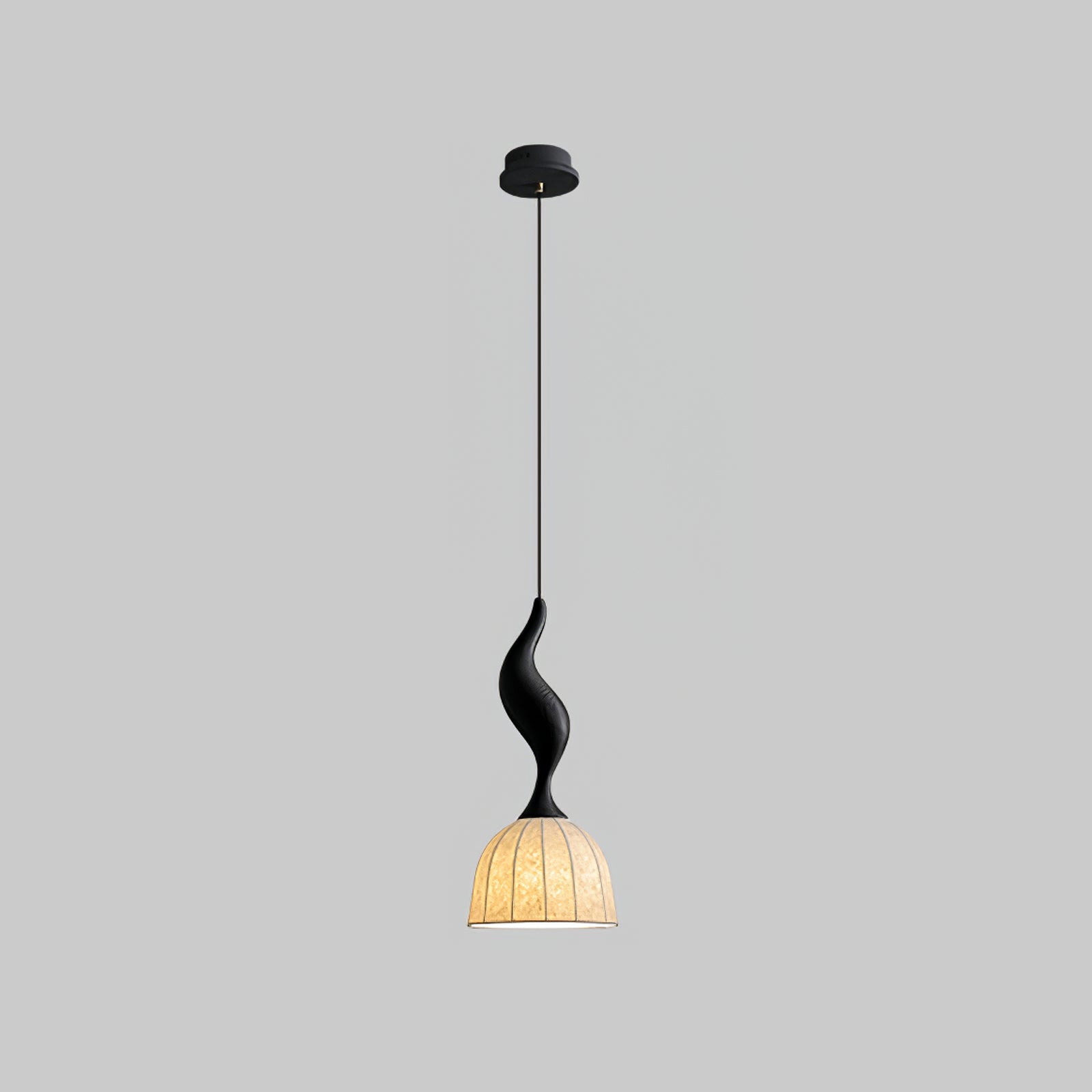 Colire Créativité Tordu Bois Suspension Lumière - Neutralighting