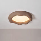 Vesperin Plafonnier en résine organique et fibre de verre, couleur beige - Neutralighting