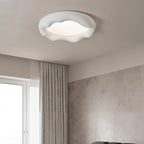 Vesperin Plafonnier en résine organique et fibre de verre, couleur beige - Neutralighting