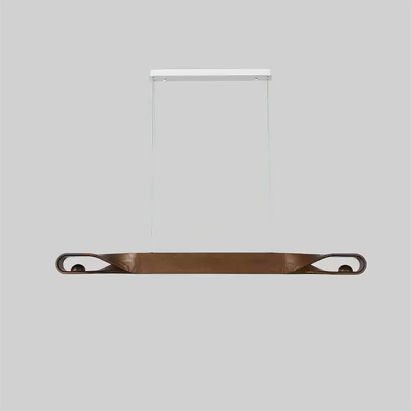 Lustra Suspension en Bois Incurvé Minimaliste - Neutralighting