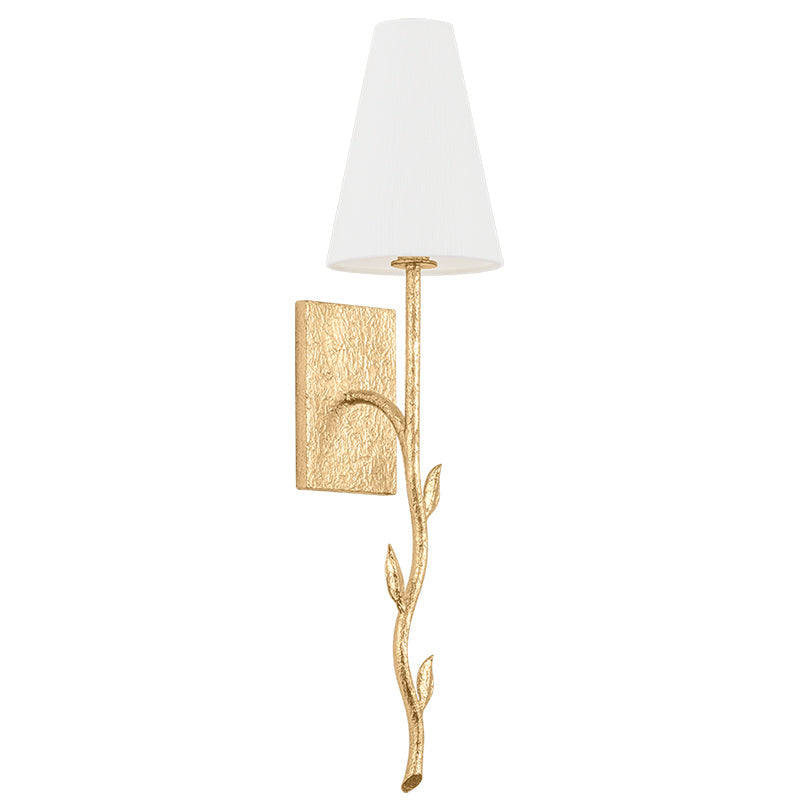 Petal Applique Murale Laiton Tissu Créative - Neutralighting