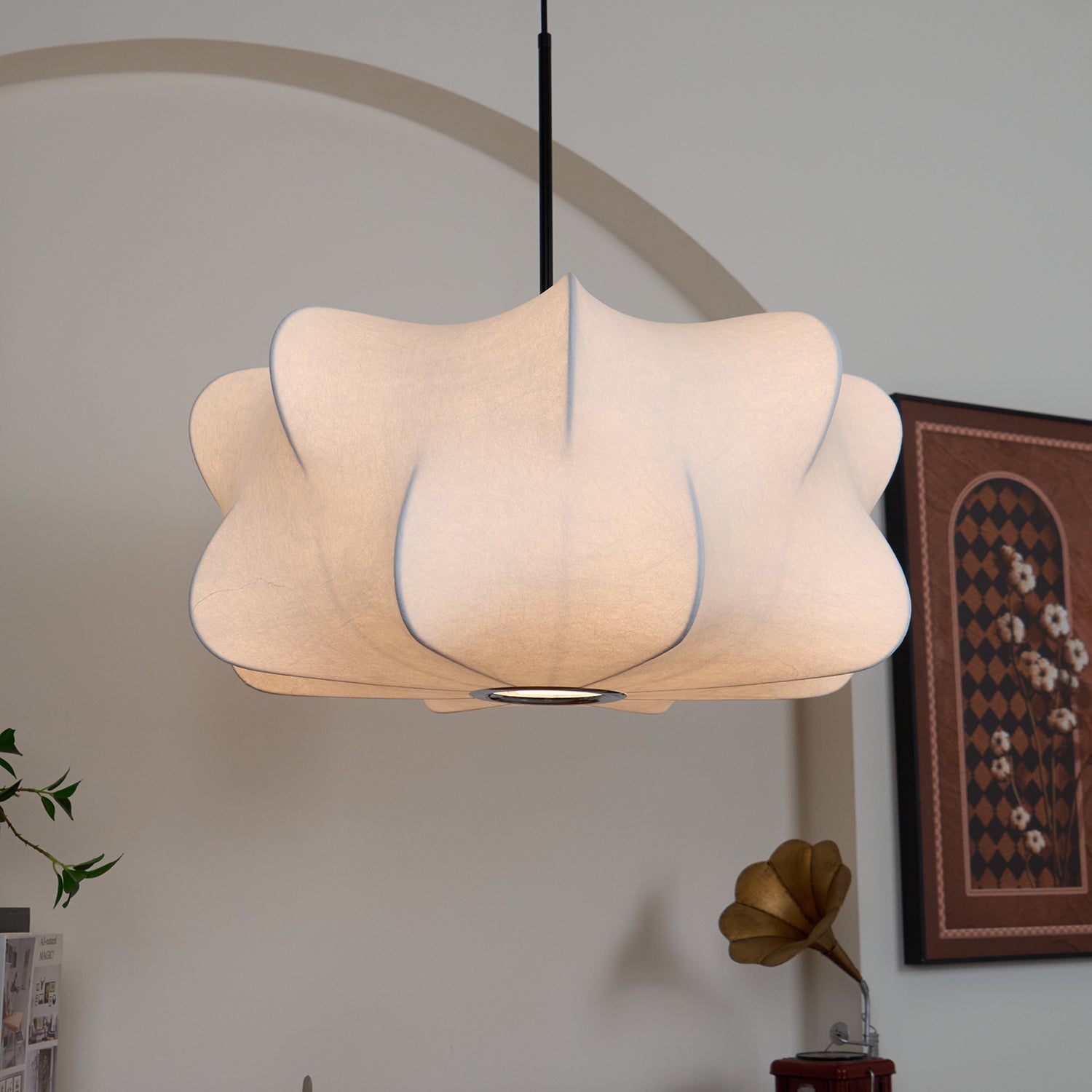 Valorace Suspension Soie Contemporaine - Neutralighting