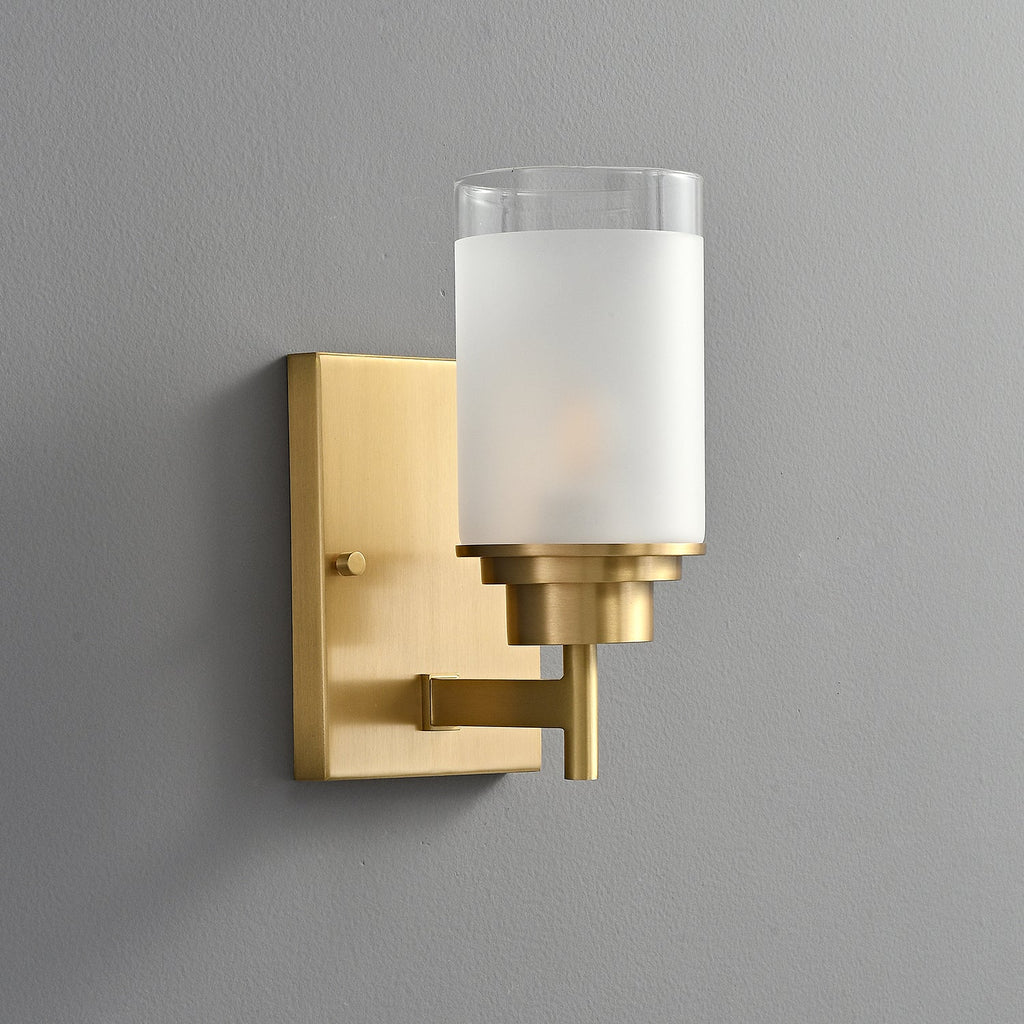Myvele Applique Murale Verre Laiton Vintage Élégance - Neutralighting