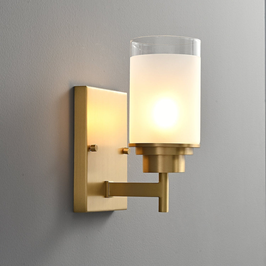 Myvele Applique Murale Verre Laiton Vintage Élégance - Neutralighting