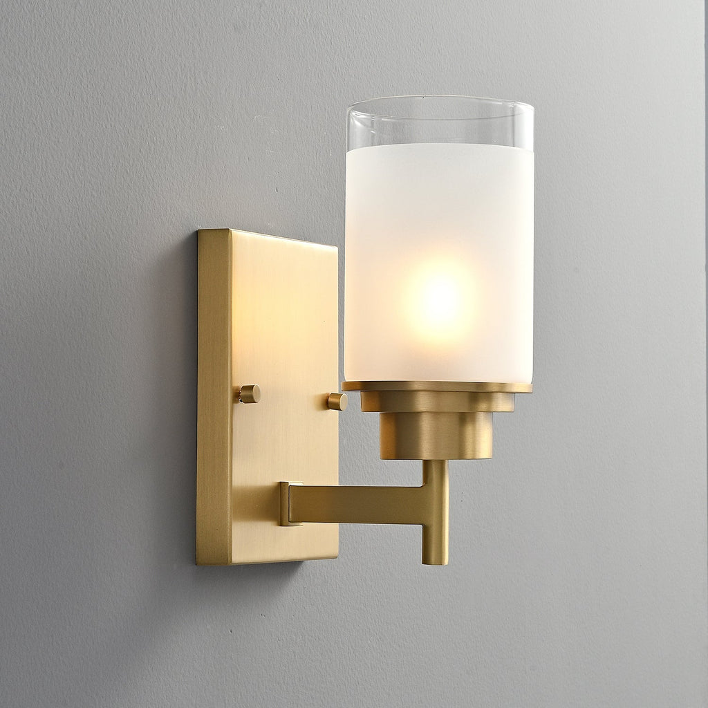 Myvele Applique Murale Verre Laiton Vintage Élégance - Neutralighting