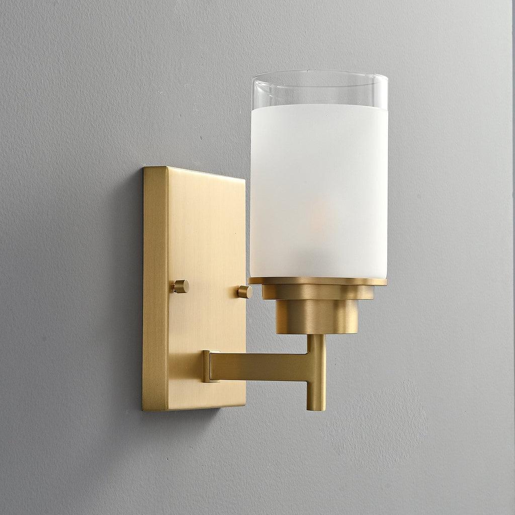 Myvele Applique Murale Verre Laiton Vintage Élégance - Neutralighting
